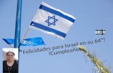 !Felicidades para Israel en su 64º Cumpleaños ! David Ben-Gurión fue el primer Primer Ministro de Israel. Se le considera "padre" del moderno Israel.