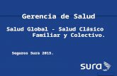 SURA Gerencia de Salud Salud Global - Salud Clásico Familiar y Colectivo. Seguros Sura 2015.