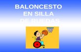 BALONCESTO EN SILLA DE RUEDAS. ANTECEDENTES HISTORICOS En la década de 1940 En 1948 Se desarrolla el baloncesto en silla de ruedas como tal Conocido anteriormente.