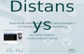 Distansy s Sistema de telemedicina para interconsultas y monitoreo de pacientes ventilados Ing. Matías Madorno mmadorno@mbmed.com.
