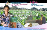 Avances en la Planificación sectorial 2012. Contenido El reto de la planificación sectorial 2012 Estructura programática y sistema de seguimiento Proceso.