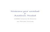 Sistema por unidad y Análisis Nodal E00883 Sistemas de Potencia por Salvador Acevedo.