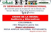 EDUCACIÓN SUPERIOR EN COLOMBIA : « Un Negocio para los Especuladores » SERGIO FERNANDEZ: MESA AMPLIA NACIONAL ESTUDIANTIL Bogotá octubre 2012.