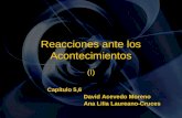 Reacciones ante los Acontecimientos (I) Capítulo 5,6 David Acevedo Moreno Ana Lilia Laureano-Cruces.
