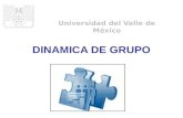 DINAMICA DE GRUPO Universidad del Valle de México.