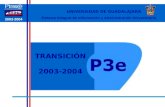 2003-2004 Sistema Integral de Información y Administración Universitaria UNIVERSIDAD DE GUADALAJARA TRANSICIÓN 2003-2004.