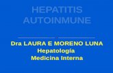Dra LAURA E MORENO LUNA Hepatología Medicina Interna.