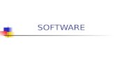 SOFTWARE. ¿ Que es software? La palabra «software» se refiere al equipamiento lógico o soporte lógico de un computador digital, y comprende el conjunto.