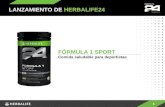 1 FÓRMULA 1 SPORT Comida saludable para deportistas LANZAMIENTO DE HERBALIFE24.