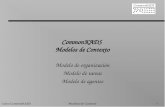 Curso CommonKADSModelos de Contexto1 CommonKADS Modelos de Contexto Modelo de organización Modelo de tareas Modelo de agentes.