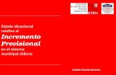 Estado situacional relativo al Incremento Previsional en el sistema municipal chileno Andrés Chacón Romero.