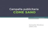 Campaña publicitaria COME SANO Antonella Mendoza 20061104.