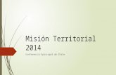 Misión Territorial 2014 Conferencia Episcopal de Chile.