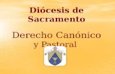 Diócesis de Sacramento Derecho Canónico y Pastoral.