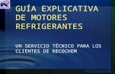 GUÍA EXPLICATIVA DE MOTORES REFRIGERANTES UN SERVICIO TÉCNICO PARA LOS CLIENTES DE RECOCHEM.