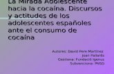La Mirada Adolescente hacia la cocaína. Discursos y actitudes de los adolescentes españoles ante el consumo de cocaína Autores: David Pere Martínez Joan.