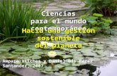Ciencias para el mundo contemporáneo Amparo Vilches y Daniel Gil Pérez Santander, 2007 Hacia una gestión sostenible del planeta.