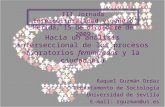 Hacia un análisis interseccional de los procesos migratorios feminizados y la ciudadanía Raquel Guzmán Ordaz Departamento de Sociología Universidad de.