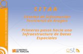 S I T A R Sistema de Información Territorial de Aragón Primeros pasos hacia una Infraestructura de Datos Espaciales.