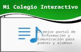 El mejor portal de Información y Comunicación para padres y alumnos.