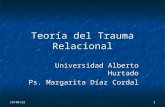 10/04/20151 Teoría del Trauma Relacional Universidad Alberto Hurtado Ps. Margarita Díaz Cordal.