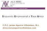 C.P.C. Jaime Aguirre Villalobos, M.I. direccion@aguirrevillalobos.com.