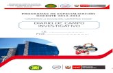Caratula Diario de Campo Investigativo