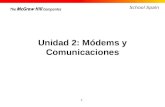 1 School Spain Unidad 2: Módems y Comunicaciones.