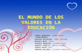 EL MUNDO DE LOS VALORES EN LA EDUCACIÓN.pptx