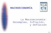MACROECONOMÍA La Macroeconomía: Desempleo, Inflación, y Deflación 1.1.