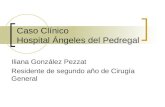 Caso Clínico Hospital Ángeles del Pedregal Iliana González Pezzat Residente de segundo año de Cirugía General.