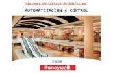 Sistemas de Control de Edificios AUTOMATIZACION y CONTROL 2008.