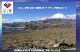 REGIÓN DE ARICA Y PARINACOTA DIRECCION GENERAL DE AGUAS.