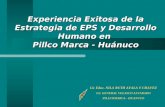 Experiencia Exitosa de la Estrategia de EPS y Desarrollo Humano en Pillco Marca - Huánuco Lic Educ. NILA RUTH AYALA Y CHAVEZ I.E. GENERAL VELASCO ALVARADO.