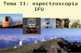 Tema 11: espectroscopía IFU 1 Instrumentación Astronómica - Jaime Zamorano & Jesús Gallego - Físicas UCM - Telescopios ópticos 1.
