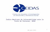 08– julio– 2010 1 Índice Mexicano de Vulnerabilidad ante la Trata de Personas, 2010.
