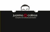 Mi nombre es Juanma González Colinas, soy periodista, bloguero y consultor en Comunicación. Asesoro a empresas, fundamentalmente en materia de Comunicación.