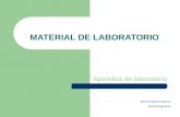 MATERIAL DE LABORATORIO Aparellos de laboratorio Nenina Martín Ossorio Química general.