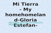 Mi Tierra - My homehomeland- Gloria Estefan-  44oqk_BV-ek.