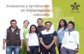 Evaluación y Certificación de Competencias Laborales / SENA (Colombia)