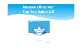 Janssen Observer TopTenSalud 2.0 - Metodología