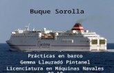 Buque Sorolla Prácticas en barco Gemma Llauradó Pintanel Licenciatura en Máquinas Navales 09-10.