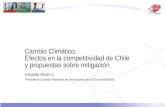 Cambio Climático: Efectos en la competitividad de Chile y propuestas sobre mitigación