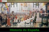 Historia de España. HISTORIA DE ESPAÑA 1 Las raíces históricas de España 9 La Restauración monárquica (1875-1898) 2 De los Reyes Católicos a los Austrias.