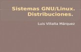 Luis Villalta Márquez.  GNU/Linux es uno de los términos empleados para referirse a la combinación del núcleo o kernel libre similar a Unix denominado.