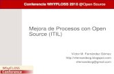 06 - Mejora de Procesos Con Open Source ITIL - Neurowork - WhyFLOSS