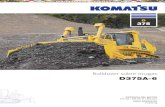 Catalogo Bulldozer Oruga d375a 6 Komatsu