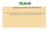 Canalizacion Telefonica 2010 v i