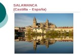 SALAMANCA (Castilla – España). SALAMANCA Università