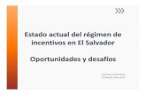 El Salvador, incentivos estado actual - Julia Lima de Rivas